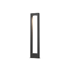 Bonn 100cm Outdoor Bollard Graphite 3000K 550lm IP65