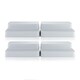 image 6 of Minky 2 Tier Shelf Organisers - Pack of 4