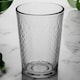 image 4 of 200ml Drinking Glasses Sets Glassware Patterned Water Cup Juice Cocktail Tumbler | Clear | Clear | Set of 12 Milano