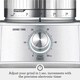image 2 of Sage The Dose Control Pro - Precision Coffee Grinder, 60 Grind Settings - 340g Coffee Bean Capacity, with Timer - Silver