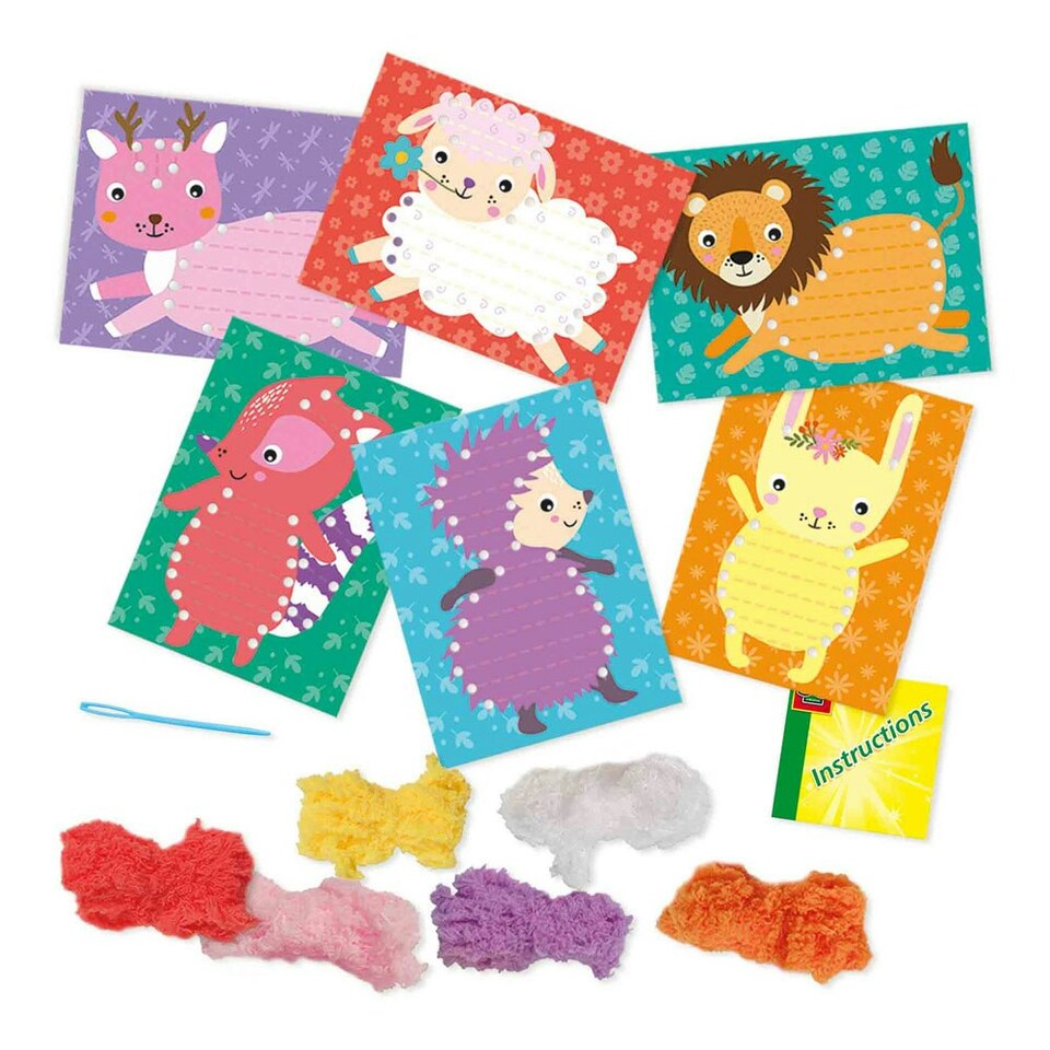 image 1 of SES CREATIVE Fluffy Animal Embroidery