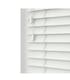 image 1 of 210cm Ultra White Wooden Venetian Blinds With Strings (130cm drop) | White | White