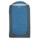 image 3 of Mountain Warehouse Microlite Sleeping Bag with Inner Pocket Two Way Zip Camp Bed Right Handed Zip - Long length (215cm) Blue