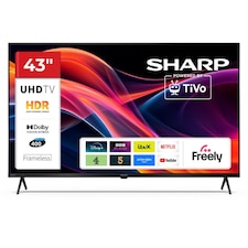 SHARP 43HK4245KB 43 Inch 4K UHD TiVo Smart TV