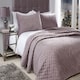 image 4 of Banbury Bedspread Heather Pink | Pink