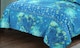 image 3 of Homes Linen Luxury Polycotton Jasmine Floral Duvet Cover Set with Pillowcases Soft Printed Bedding Set | Clear | Teal | Super King
