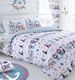 image 1 of Velosso Nautical Printed Cotton Blend Duvet Cover and Pillowcase Set | Multi | King