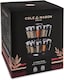 image 2 of Cole & Mason Cambridge 20 Glass Rotating Spice Rack, Spice and Herb Organiser/Storage, Glass Spice Jars with Labels, Herbs and Spices Included