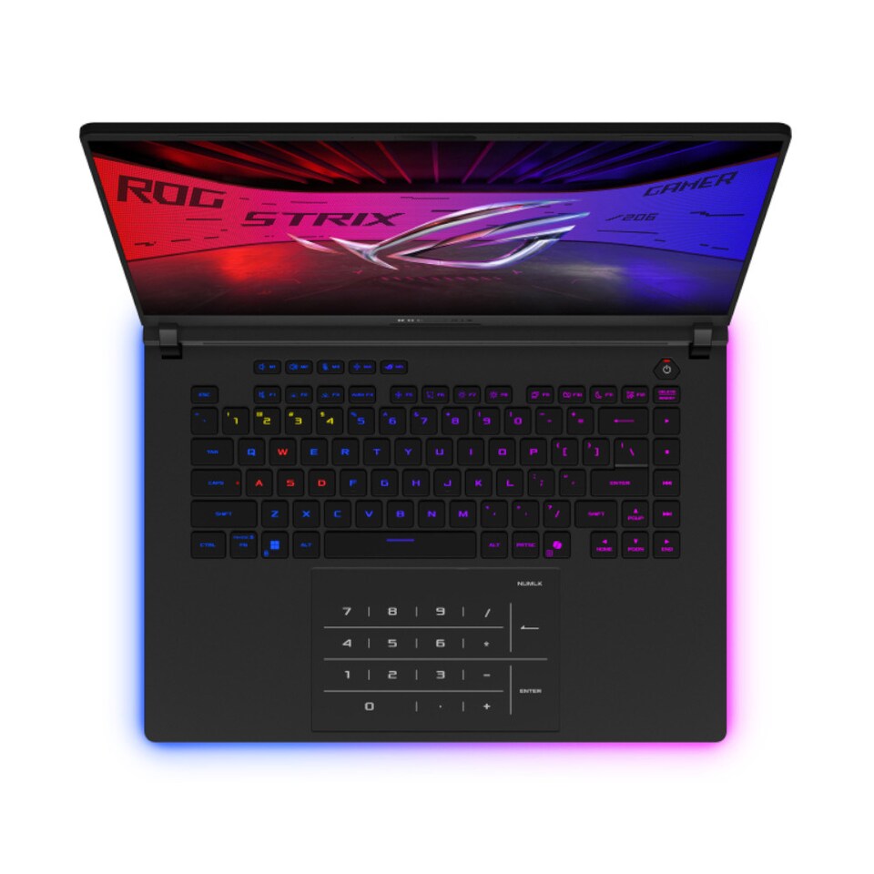 image 1 of ASUS ROG Strix SCAR 16 G635LW-RW041W Intel Core Ultra 9 275HX 16" WQXGA 32GB RAM 2TB SSD RTX 5080 Windows 11 Home Laptop - Black - 90NR0LD1-M00400