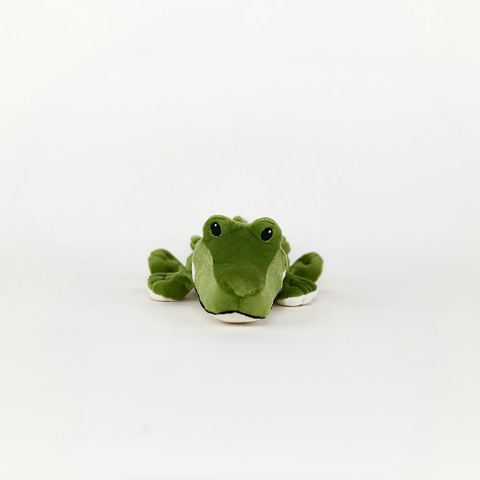 image 1 of Warmies Aligator Plush Mini Size, Fully Microwavable and Weighted Cuddly Toy for Anxiety, Chill in The Freezer or Heat in Microwave, Soft Toy Heat Pad