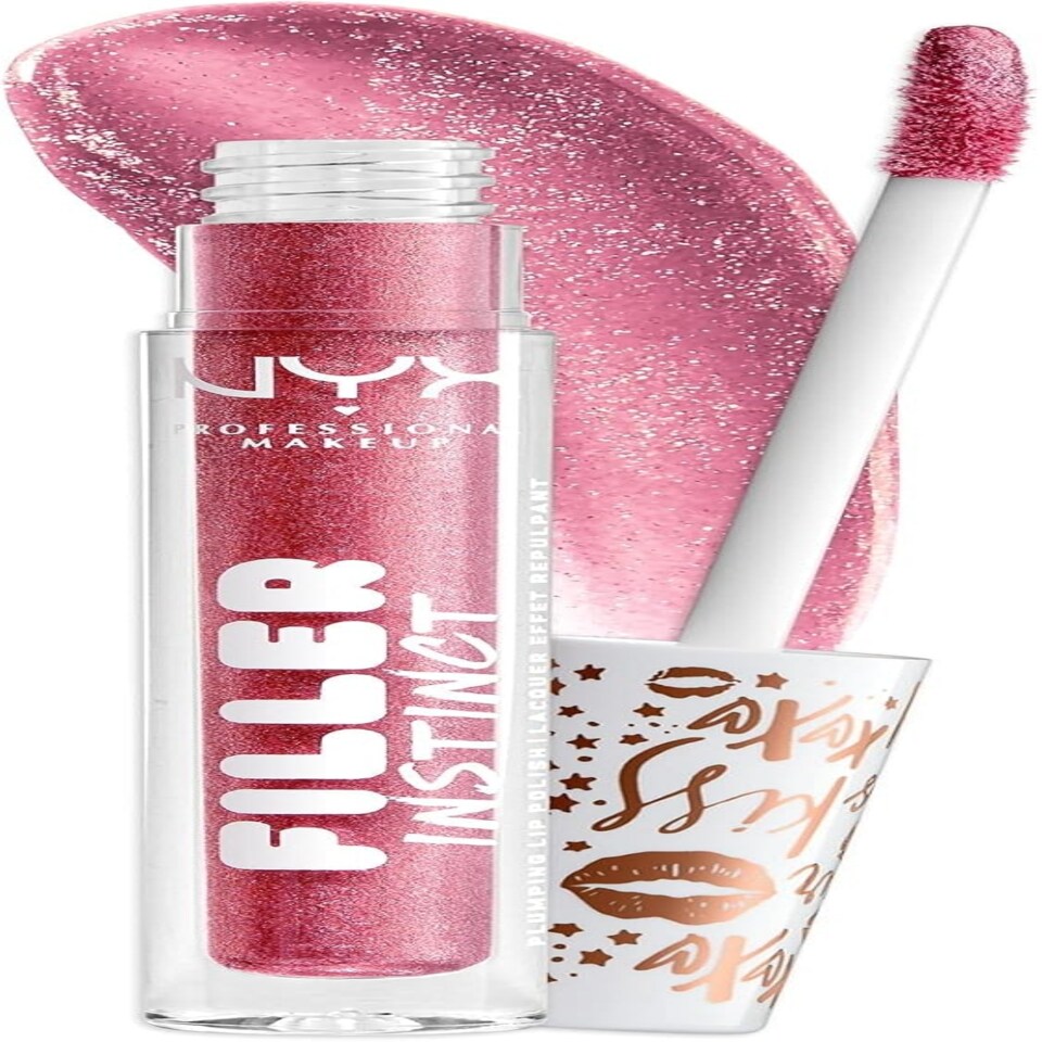 image 1 of NYX Filler Instinct Plumping Lip Polish Gloss 06 Major Mouthage