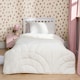 image 6 of OHS Quilted Embossed Patterned Soft Plump Coverless 7.5 Tog Washable Duvet Cover and Pillowcase Bedding Set Grey | Football | Single