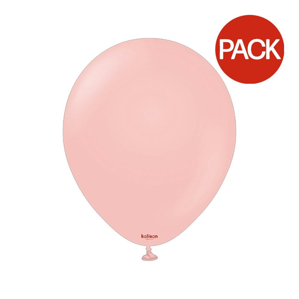 image 1 of Kalisan Latex Balloon (Pack of 25) - Baby Pink - One Size Pink