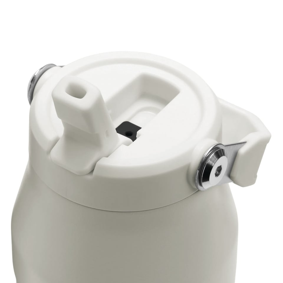 image 1 of IceFlow Bottle Flip Straw 1.06L Water Bottle | White | White | 1