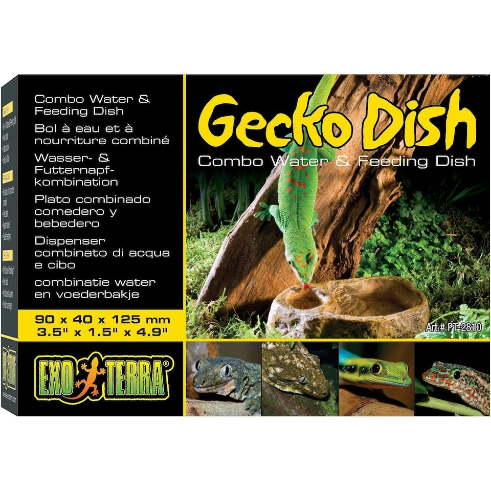 image 1 of Exo Terra Gecko Feeding Bowl