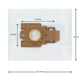 image 5 of Reliapart Dust Bags for Hoover 35600392 Pack of 5 39001226 39001230 39001231
