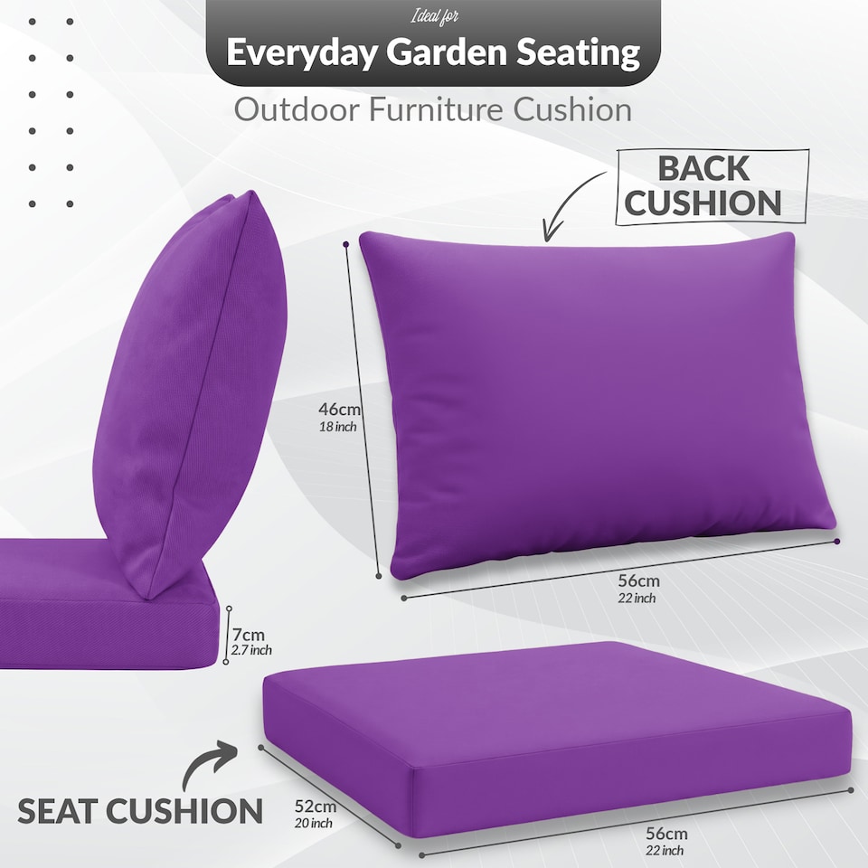 image 1 of Keter Allibert California Armchair Cushion Pad with Pillow