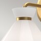 image 5 of Alora Mood Halston Dome Wall Lamp Contemporary Brushed Gold 1x E14