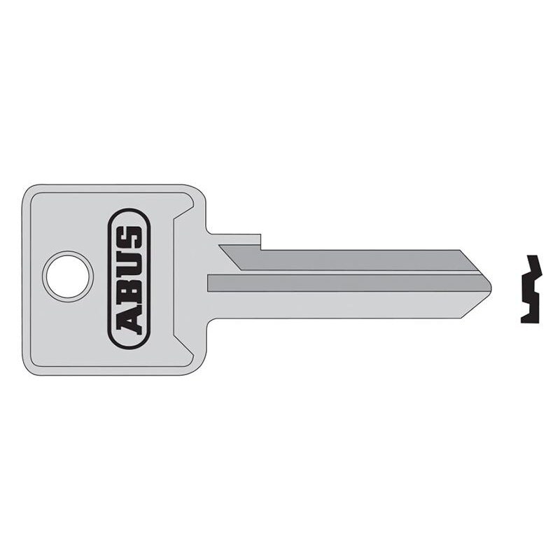 Abus Mechanical 85 Series Key Blanks - Multi Colour - 85/70 Left Hand Key Blank