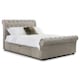 image 1 of Premium Mink Chenille Sleigh Style Storage Bed Frame - King 5ft (150cm) + 2 Underbed Storage Drawers