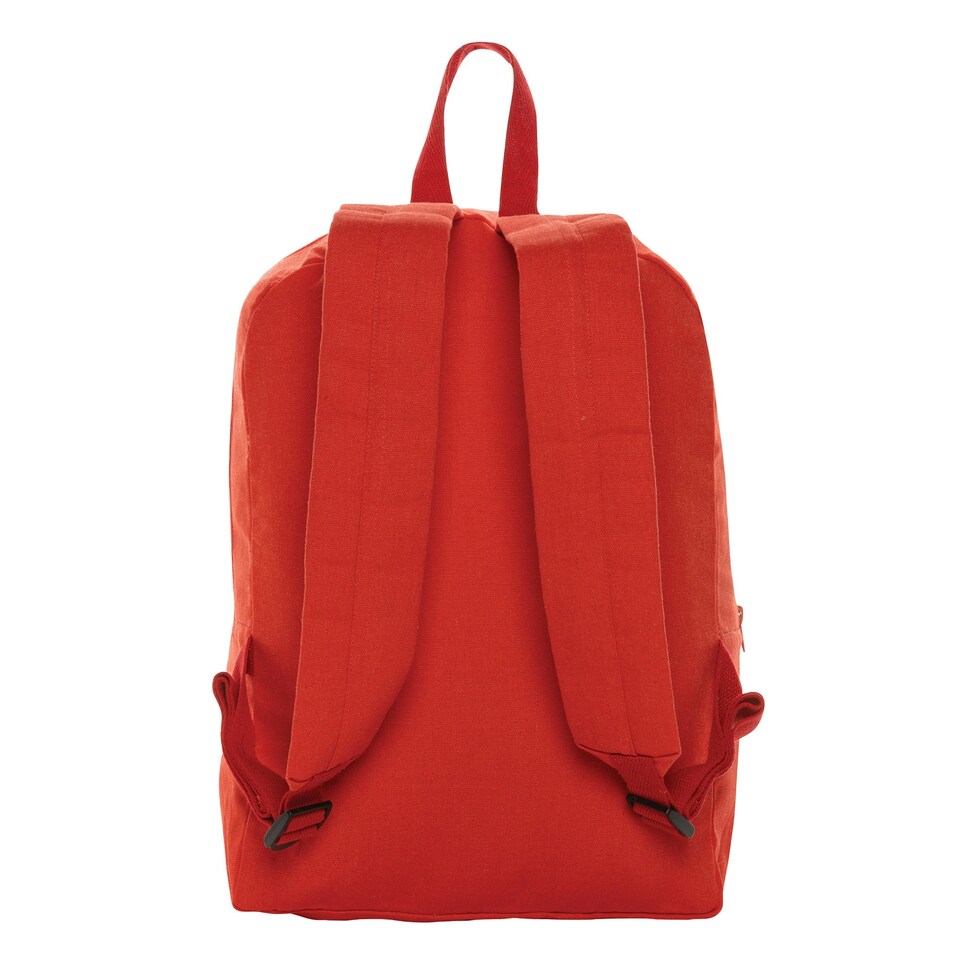 image 1 of XD Collection Recycled Canvas Backpack - Luscious Red - One Size Red