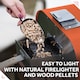 image 6 of George Foreman 12'' Deep Orange Wood Pellet Pizza Oven with Paddle & Carry bag GFWPPO1ORPC