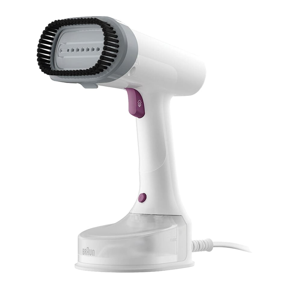 image 1 of Braun QuickStyle 5 Garment Steamer GS5011 - White & Purple