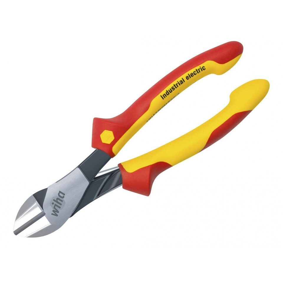 Wiha Industrial Electric Heavy-duty Diagonal Cutters - Multi Colour - 200mm