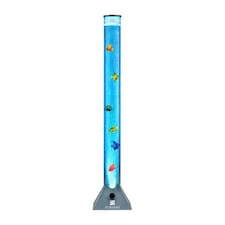 Straame 90cm LED Bubble Fish Lamp Silver