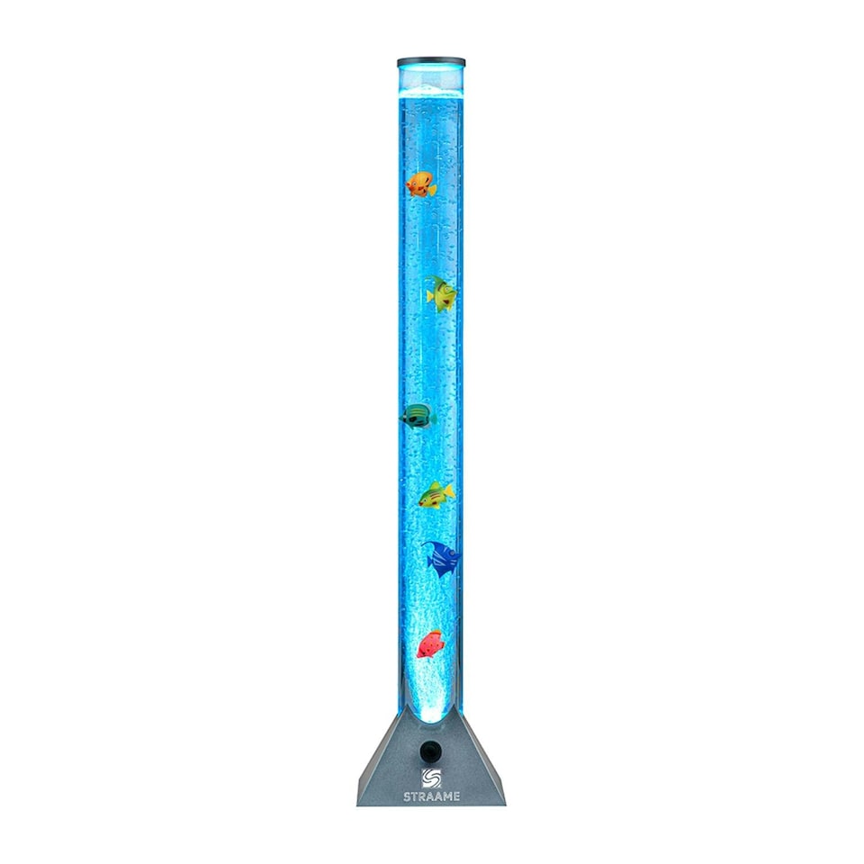 image 1 of Straame 90cm LED Bubble Fish Lamp Silver