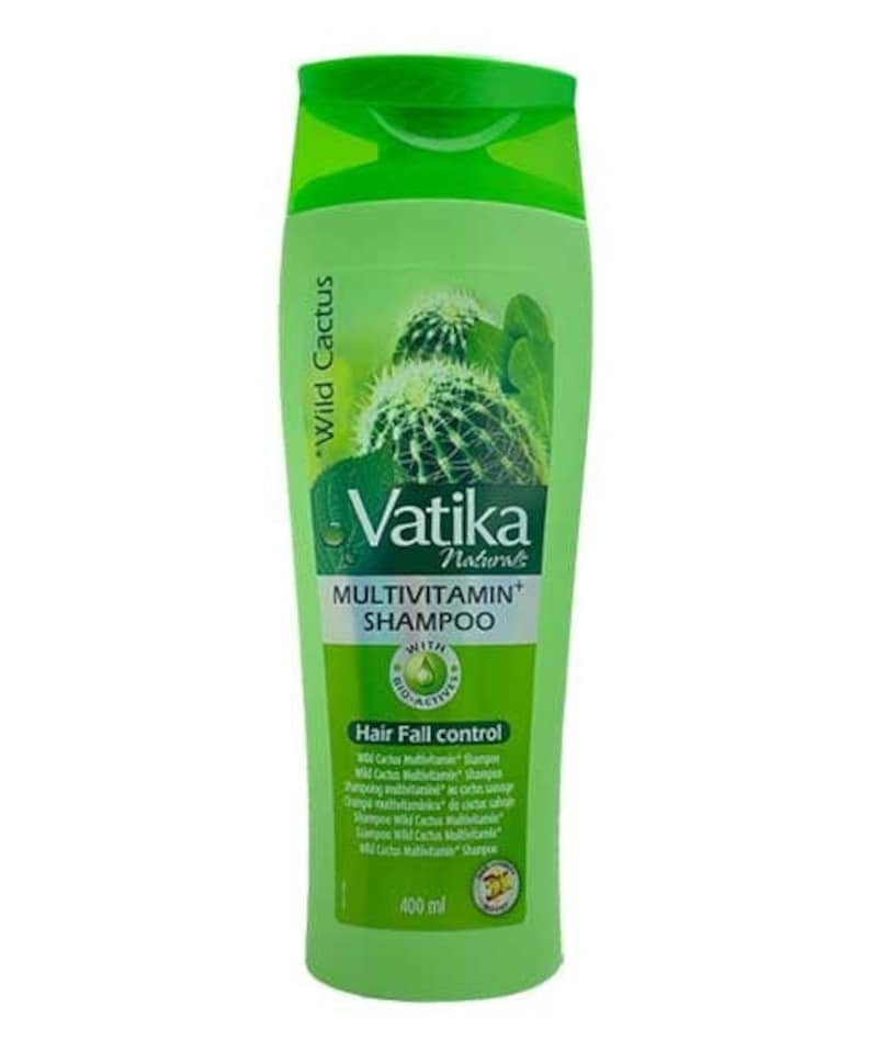 Dabur Vatika Naturals Wild Cactus Multivitamin Hair Fall Control Shampoo 400 ml