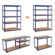 image 5 of Yaheetech 5 Tier Display Rack Steel Shelves, 120 x 60 x 180cm