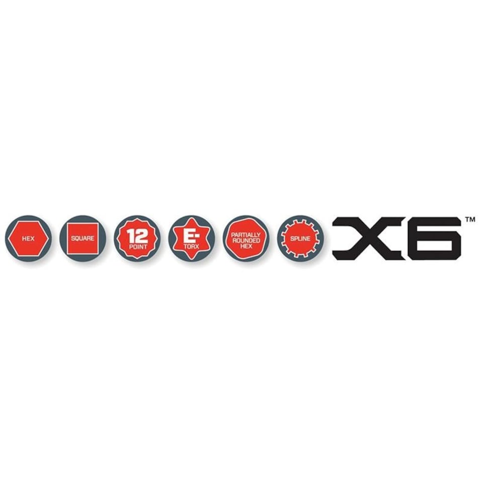 image 1 of Crescent X6 Pass-thru Adjustable Wrench Set, 11 Piece | Multi | Multi Colour | One Size | 1
