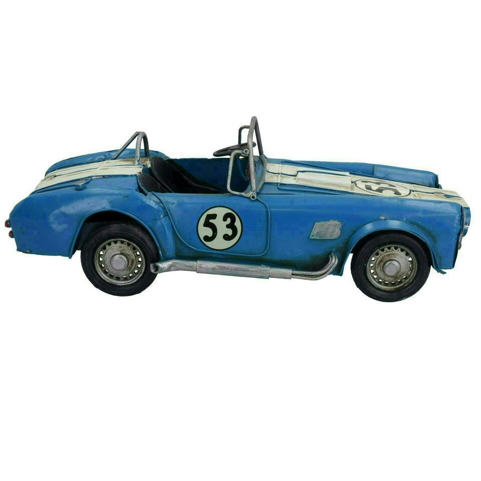 image 1 of Quality Historical Metal Vintage Sports Car Metal Model Replica Ornament Gift