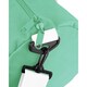 image 2 of Bagbase Plain Varsity Barrel / Duffle Bag (20 Litres) - Mint Green/Off White - One Size