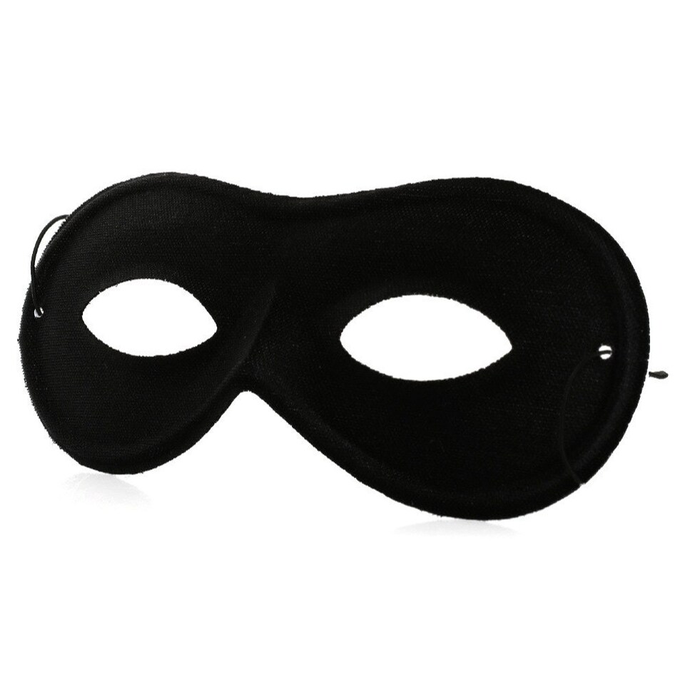 image 1 of Black Eye Mask Black | One Size