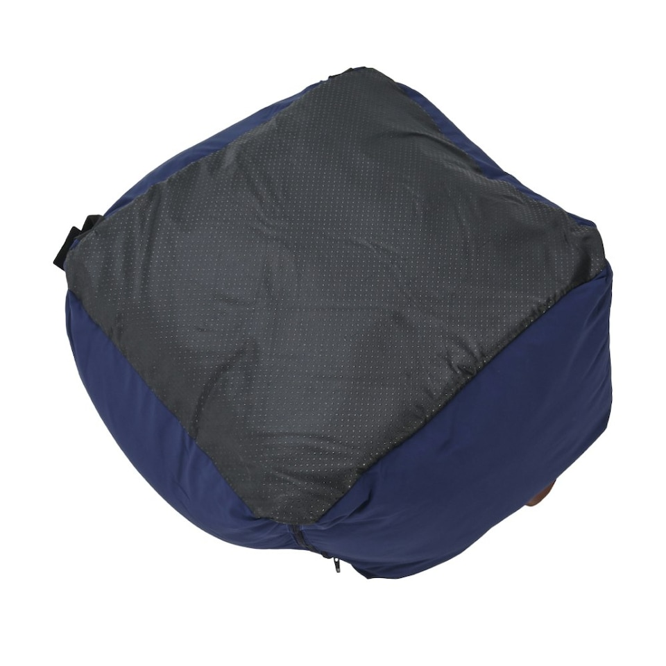 image 1 of Living and Home Plush Pet Car Seat Bed with Handle & Strap - Navy | Blue | One Size