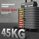 image 4 of SPORTNOW Home Gym Machine Compact Multi Gym with 45kg Weight Stack