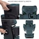 image 7 of Be Cool Foldy i-Size Car Seat 100-150cm, 3.5-12 Years Black