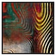 image 2 of Psychedelic print (Picutre Frame) White | S