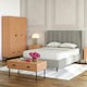 image 8 of Amelia 4ft 6in Velvet Bed Grey | Dark Grey