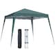 image 2 of Outsunny 3 M x 3 M Base 2.5 M x 2.5 M Top Pop Up Gazebo, 2 Person Setup Instant with Carry Bag, Height Adjustable Slant Leg Party Tent Instant Event Shelter for Garden, Patio | Green