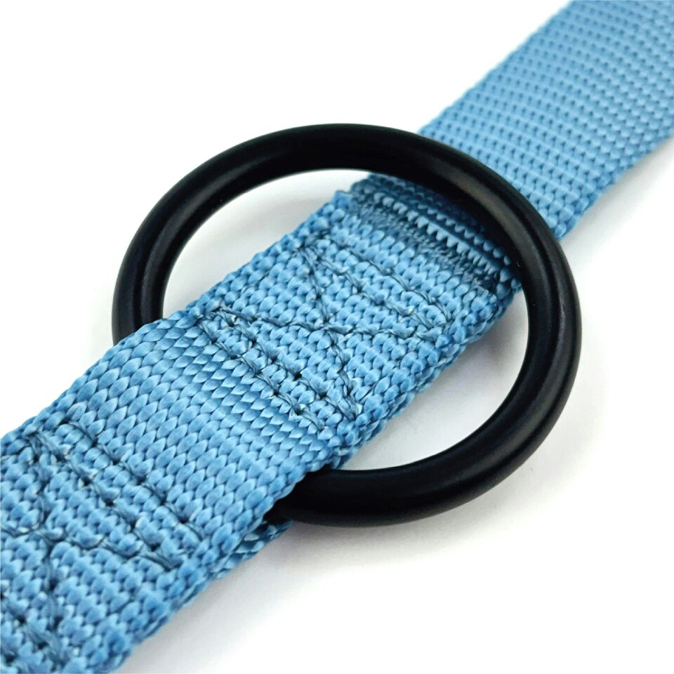 image 1 of HugglePets 10 in 1 Dog Training Lead - 200 x 1.9cm Blue