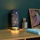 image 2 of BHS Glow Kid's LED Moon and Stars Table Lamp, Silver Grey | Silver