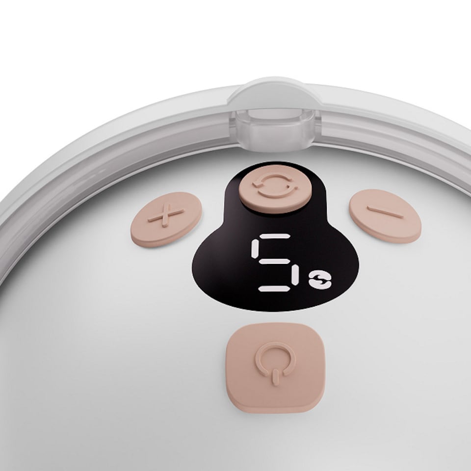 image 1 of Kinderkraft MamaFlow Compact Electric Hands Free Single Breast Pump 4 Modes