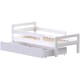 image 10 of Junior Vida Taurus Toddler Bed With Storage Drawer, White, 70 x 140cm