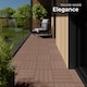 image 7 of Composite Decking Tegulas - click system, wood look, outdoor safe | Brown | brown | 31 x 31 x 2,20 cm | 11