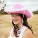image 6 of Lilac Pink Cowboy Hat with Marabou – Fancy Dress Accessory Pink | One Size