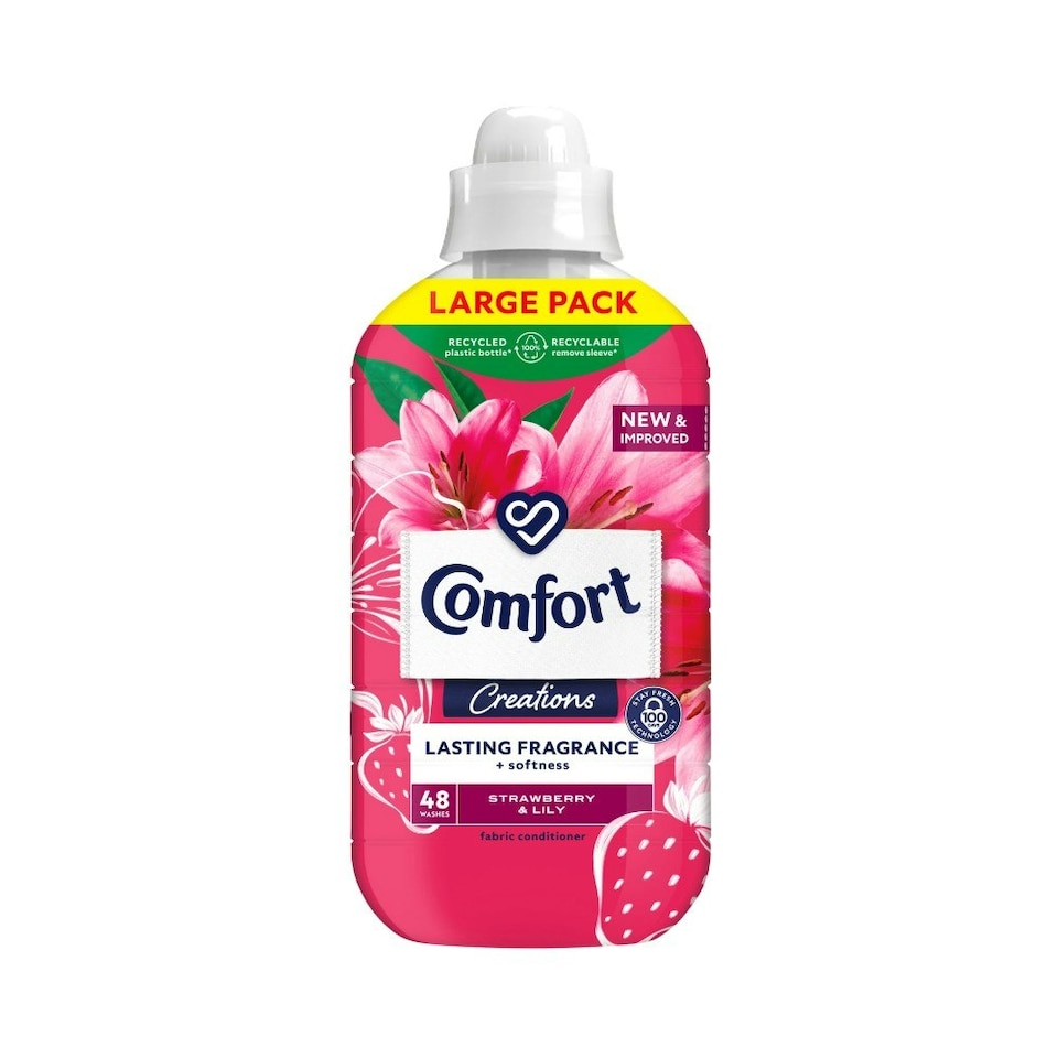 Comfort Creations Fabric Conditioner Strawberry 48w 1.44l x 6