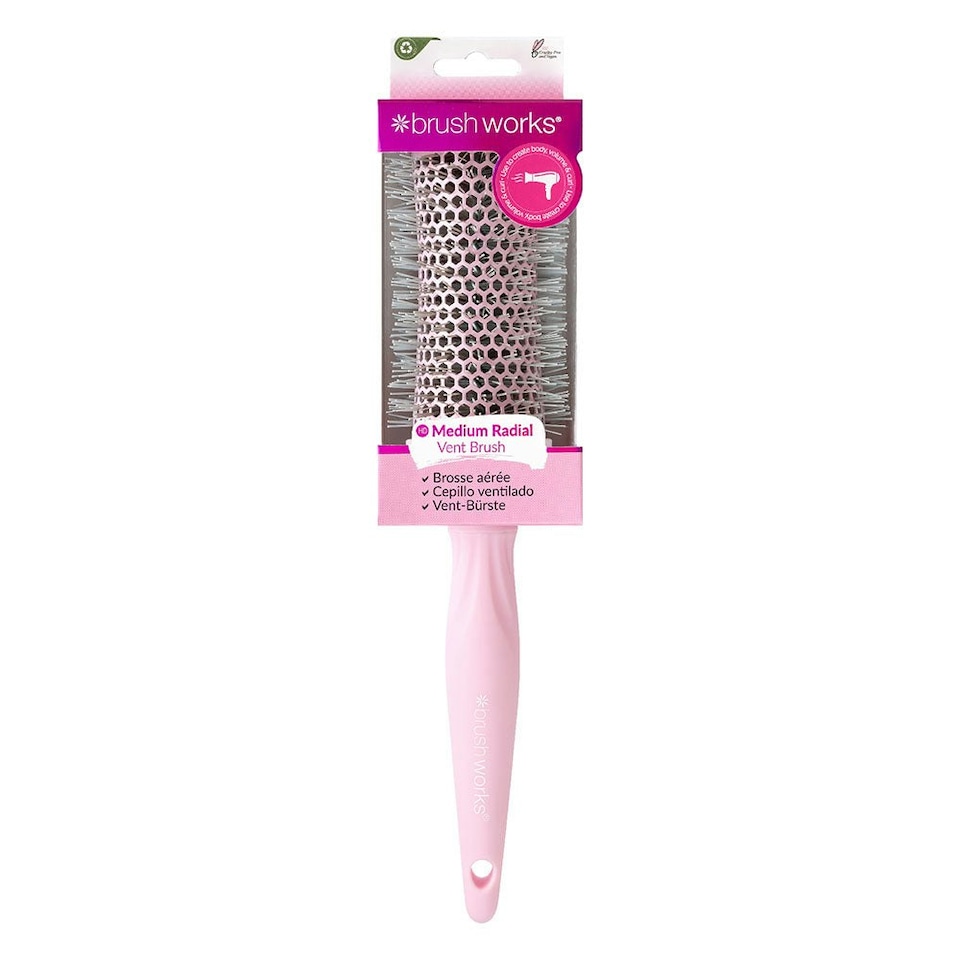 image 1 of Brushworks Ceramic Round Brush - Medium